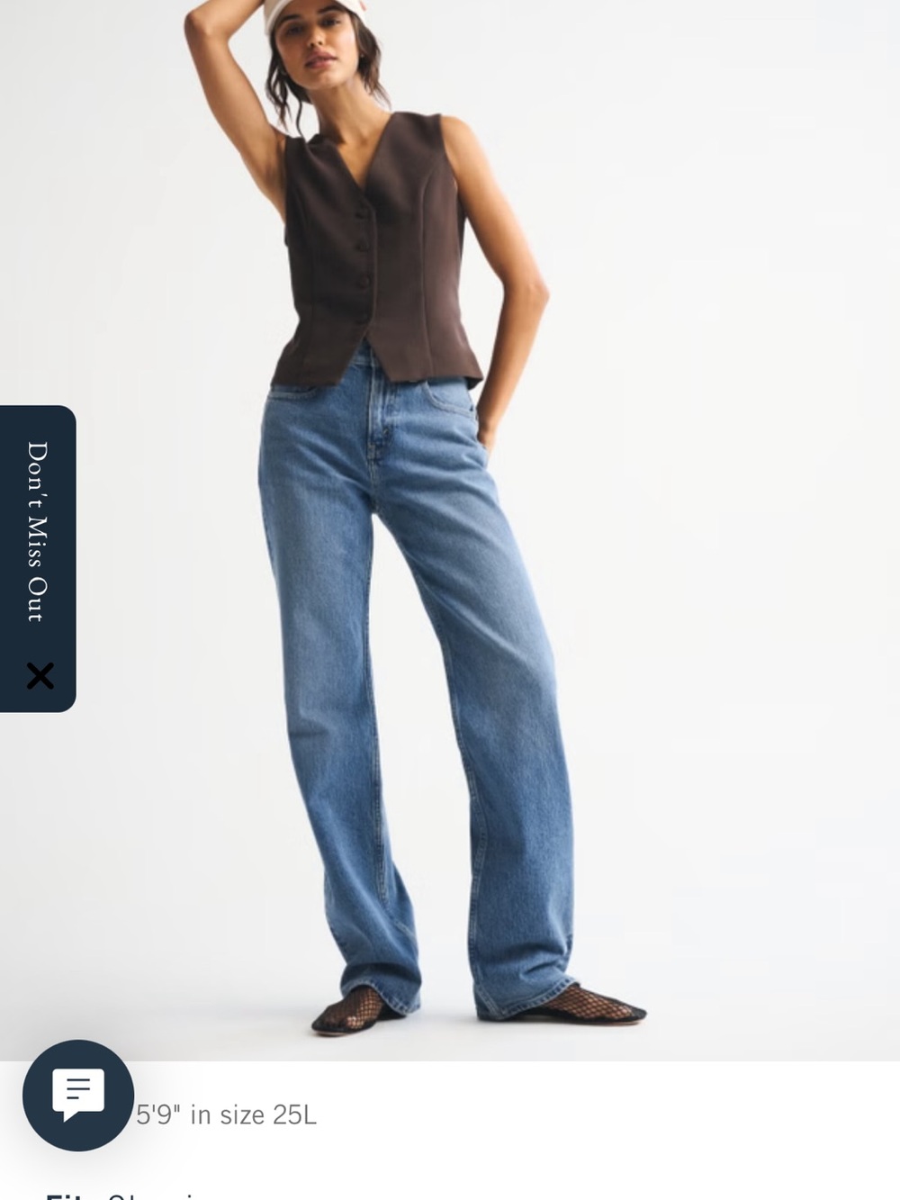 Abercrombie & Fitch The ’90s Relaxed Jean High Rise Size 29